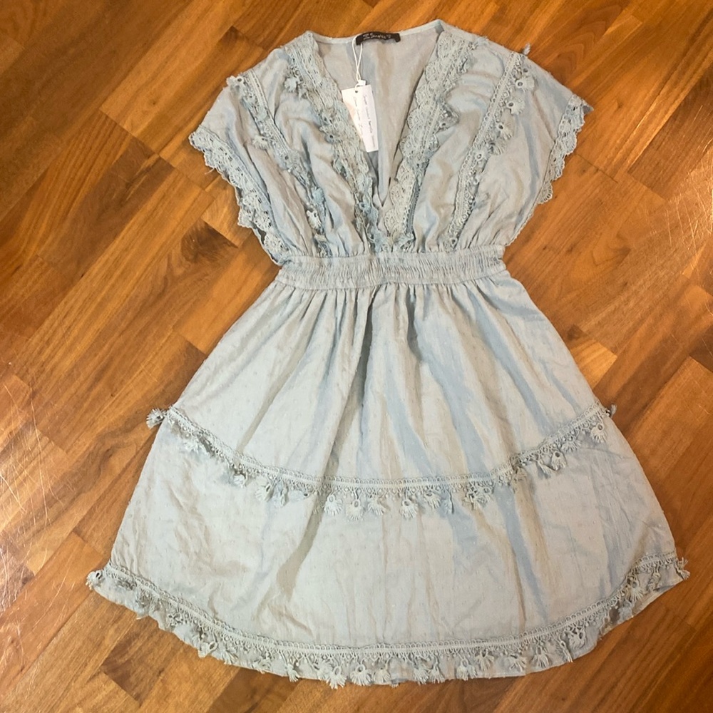 Simplee, Size small, never worn green dress